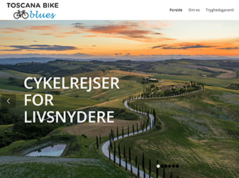 Toscana Bike Blues hjemmeside